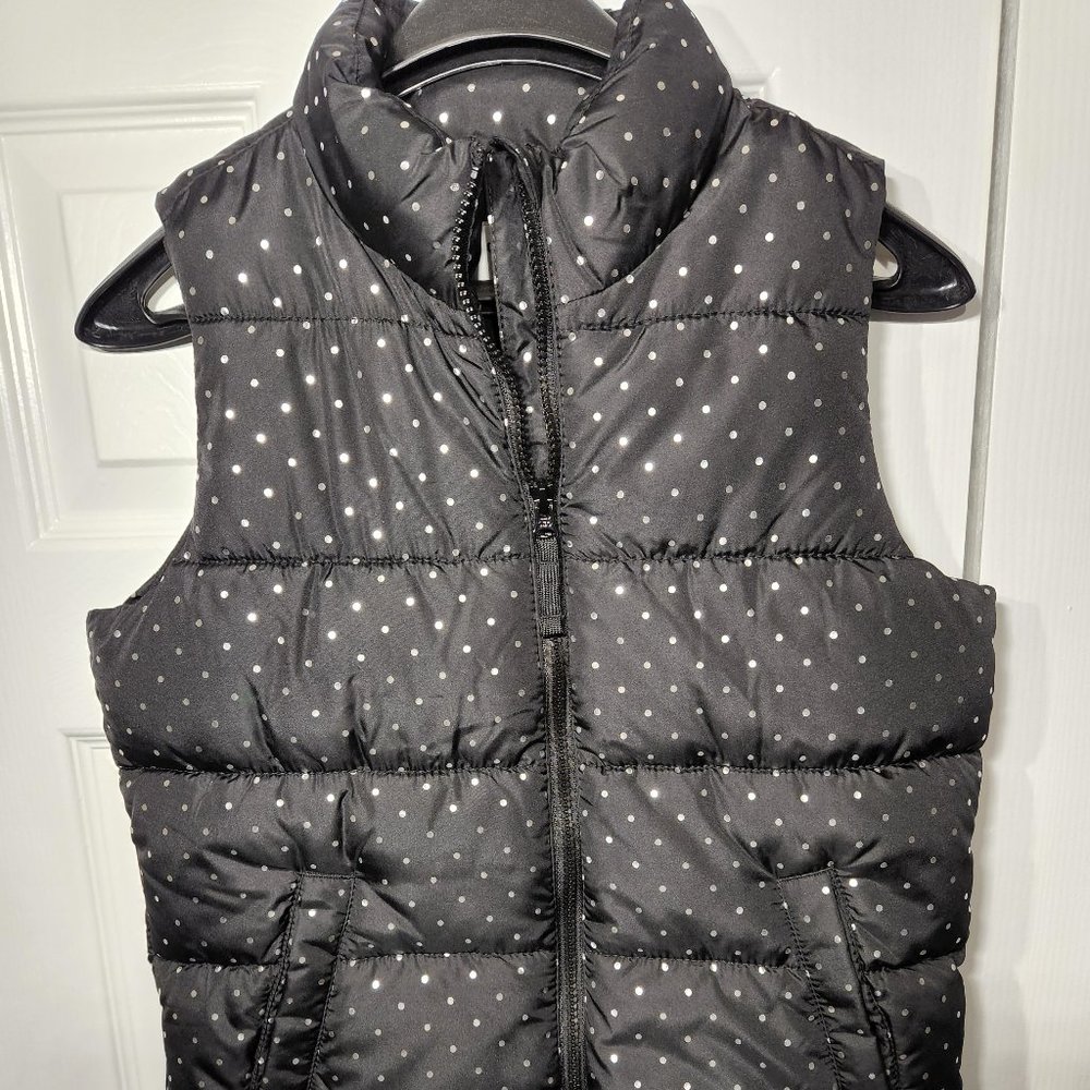 NWOT Old Navy Girl`s Frost-free Puffer Vest Black XL (14-16)